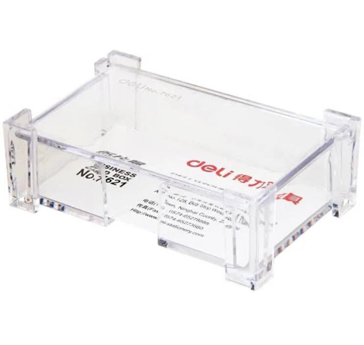 Deli - 7621 Business Card Holder - GPPS Material